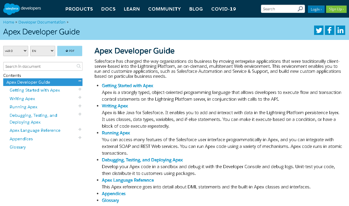 Salesforce Full Stack Development